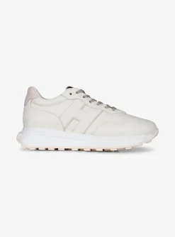 Sneaker h641 runner offwhite/beige nude | DELSCHER. Fashion