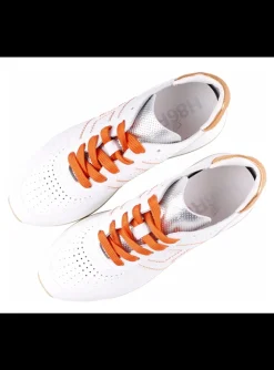Sneaker H429 Sfoderato R3B wit oranje | DELSCHER. Fashion