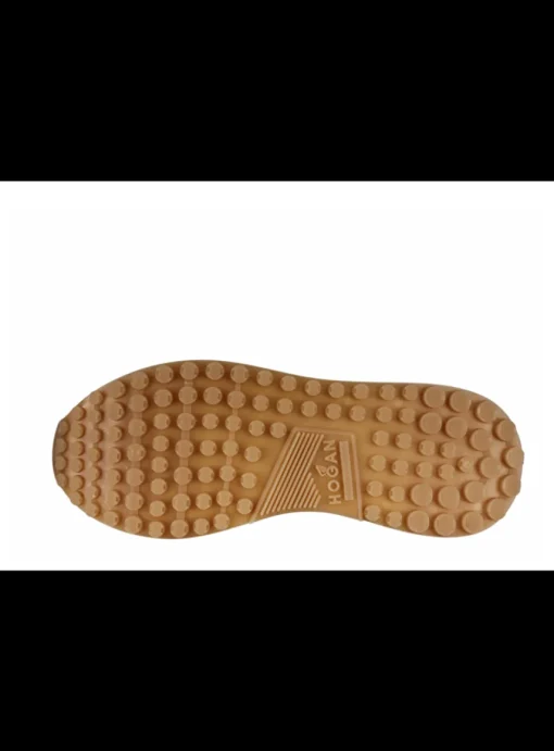 Sneaker H429 Sfoderato R3B wit oranje | DELSCHER. Fashion