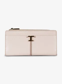 T timeless portemonnee leder roze | DELSCHER. Fashion
