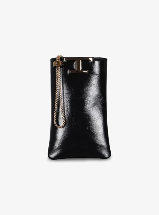 T TIMELESS TELEFOONTASJE zwart | DELSCHER. Fashion