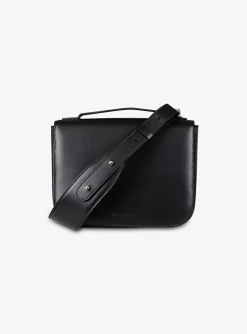 Tas leer zwart | DELSCHER. Fashion