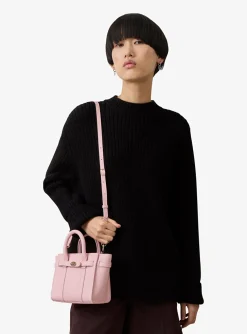 Tas Micro zipped bayswater roze | DELSCHER. Fashion