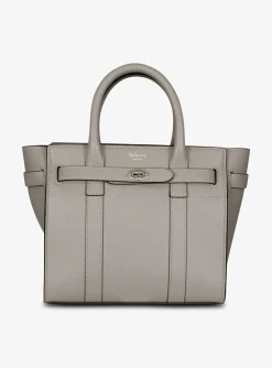Tas Mini zipped bayswater grijs | DELSCHER. Fashion