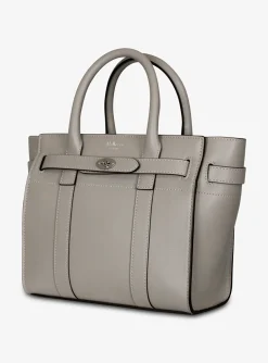Tas Mini zipped bayswater grijs | DELSCHER. Fashion