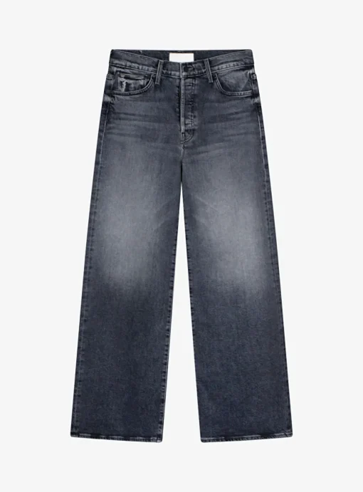 The ditcher roller jeans mid grijze wassing | DELSCHER. Fashion