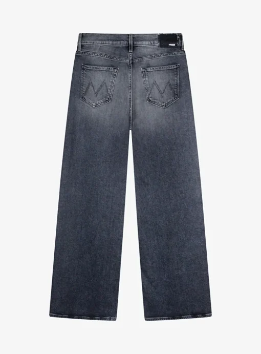 The ditcher roller jeans mid grijze wassing | DELSCHER. Fashion