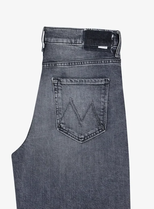 The ditcher roller jeans mid grijze wassing | DELSCHER. Fashion