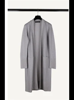 Vest Augustine cashmere kiezel | DELSCHER. Fashion