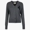 Vest Karin antraciet klein logo | DELSCHER. Fashion