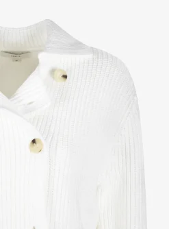 Vest knitted wit double breasted | DELSCHER. Fashion