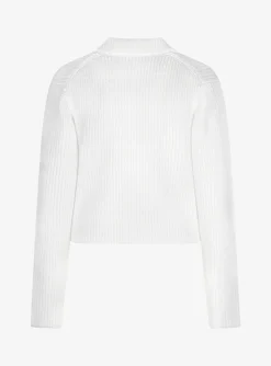 Vest knitted wit double breasted | DELSCHER. Fashion